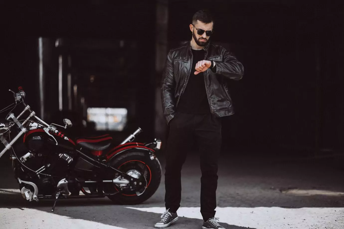 handsome-man-biker-travelling-mototrcycle